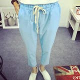 テーパードパンツ 9分丈 レディース | PlusNao | 詳細画像8
