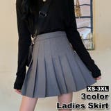 ミニスカート プリーツスカート Aライン | PlusNao | 詳細画像1 