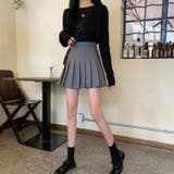 ミニスカート プリーツスカート Aライン | PlusNao | 詳細画像2 