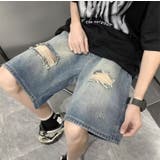 ハーフパンツ デニムパンツ 半ズボン | PlusNao | 詳細画像5 