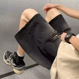 ハーフパンツ デニムパンツ 半ズボン | PlusNao | 詳細画像6 