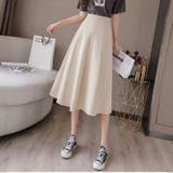 スカート フレア 膝丈 | PlusNao | 詳細画像2