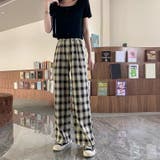ワイドパンツ ロングパンツ レディース | PlusNao | 詳細画像6