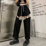 デニムパンツ 変形ジーンズ ジーパン | PlusNao | 詳細画像9 