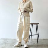 ナイロンカーゴパンツ レディース ボトムス | PlusNao | 詳細画像2 