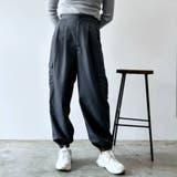 ナイロンカーゴパンツ レディース ボトムス | PlusNao | 詳細画像5 