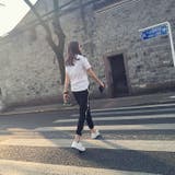 ロングパンツ テーパードパンツ ラインパンツ | PlusNao | 詳細画像3