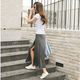 スカート レディース マキシ丈 | PlusNao | 詳細画像9