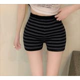 ショートパンツ 短パン リブニット | PlusNao | 詳細画像12 