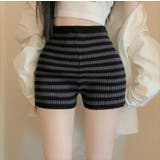 ショートパンツ 短パン リブニット | PlusNao | 詳細画像9 