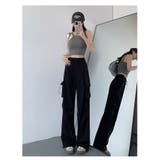 カーゴパンツ レディース 大きいサイズ | PlusNao | 詳細画像4