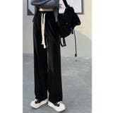 リブパンツ ロングパンツ 長ズボン | PlusNao | 詳細画像2 