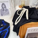 リブパンツ ロングパンツ 長ズボン | PlusNao | 詳細画像6 