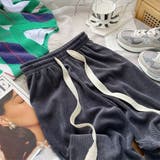 リブパンツ ロングパンツ 長ズボン | PlusNao | 詳細画像7 