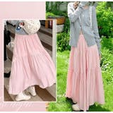 ロングスカート フレアスカート マキシ丈 | PlusNao | 詳細画像4 