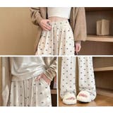 ワイドパンツ ロングパンツ スウェットパンツ | PlusNao | 詳細画像8 