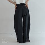 SOLBINA ソルビナ コクーンワイドチノパンツ | PlusNao | 詳細画像4