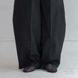 SOLBINA ソルビナ コクーンワイドチノパンツ | PlusNao | 詳細画像5