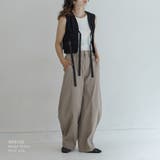 SOLBINA ソルビナ コクーンワイドチノパンツ | PlusNao | 詳細画像6