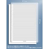 罫線ステンシルシート 直線ステンシルシート ラインステンシルテンプレート | PlusNao | 詳細画像12