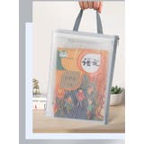 ファイルケース クリアケース 持ち手付き | PlusNao | 詳細画像8 