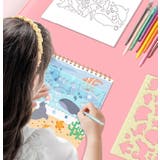 製図テンプレート お絵描き定規 4個セット | PlusNao | 詳細画像3