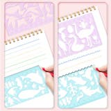 製図テンプレート お絵描き定規 4個セット | PlusNao | 詳細画像5