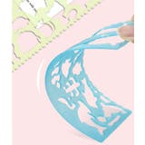 製図テンプレート お絵描き定規 4個セット | PlusNao | 詳細画像9