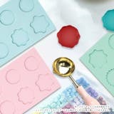 シーリングスタンプ用シリコンモールド テンプレート スタンプガイド | PlusNao | 詳細画像3