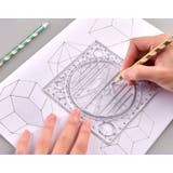 図形テンプレート定規 単品 1個 | PlusNao | 詳細画像2