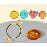 シーリングスタンプ用フレーム シーリングワックス デザインスタンプ | PlusNao | 詳細画像3