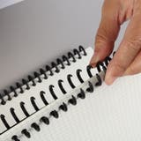 ルーズリーフバインダーリング 5個セット プラスチック製 | PlusNao | 詳細画像10