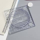 図形テンプレート定規 回転式 360度 | PlusNao | 詳細画像11