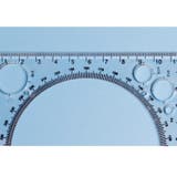 図形テンプレート定規 回転式 360度 | PlusNao | 詳細画像13