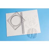 図形テンプレート定規 回転式 360度 | PlusNao | 詳細画像8