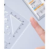 図形テンプレート定規 回転式 360度 | PlusNao | 詳細画像10