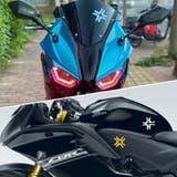 バイク用ステッカー 2枚セット バイク用デカール | PlusNao | 詳細画像2 