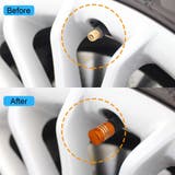 タイヤバルブキャップ 5個セット エアバルブカバー | PlusNao | 詳細画像5