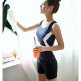 フィットネス水着 上下セット セパレートタイプ | PlusNao | 詳細画像2