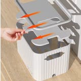 ルーター収納ボックス Wifi機器収納ボックス ケーブルボックス | PlusNao | 詳細画像10