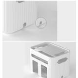 ルーター収納ボックス Wifi機器収納ボックス ケーブルボックス | PlusNao | 詳細画像13