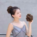 お団子ウィッグ ポイントウィッグ ヘアクリップ | PlusNao | 詳細画像4