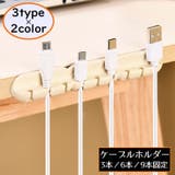 ケーブルホルダー ケーブルクリップ ケーブルオーガナイザー | PlusNao | 詳細画像1