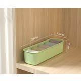 衣類収納ケース 5マス 単品 | PlusNao | 詳細画像9 