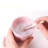 メイクブラシクリーナー ブラシスタンド 化粧筆洗い | PlusNao | 詳細画像10
