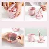 メイクブラシクリーナー ブラシスタンド 化粧筆洗い | PlusNao | 詳細画像11