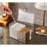 コットンケース 綿棒ケース メイク道具入れ | PlusNao | 詳細画像6 