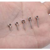 ネジ式ヒートン 100個 ステンレス | PlusNao | 詳細画像2 