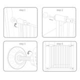 ウォールセーバー 4個セット ベビーゲート | PlusNao | 詳細画像11