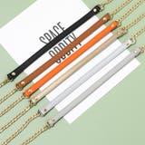 バッグストラップ チェーン レザー調 | PlusNao | 詳細画像2 